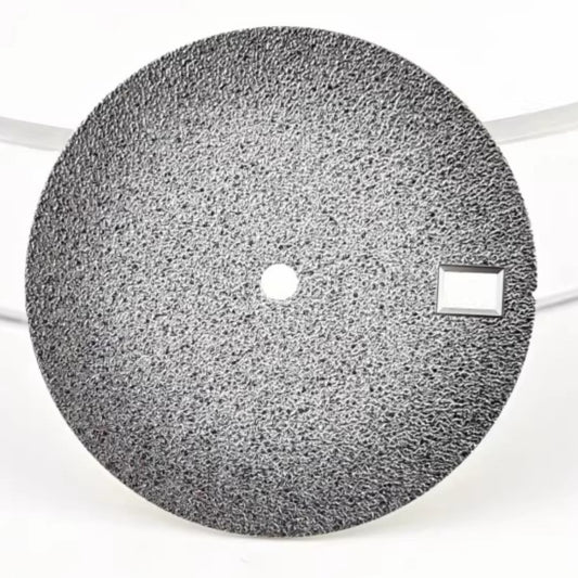 28.5mm Solid Grey Modified Matted Watch Dial Fit for Miyota 8215 8200 Movement