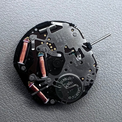 Epson VD57C watch movement displaying single calendar date at 3 o'clock position for Japan models