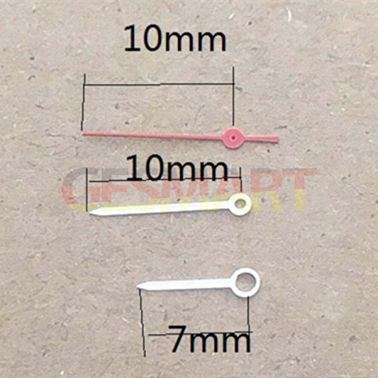 Aiguilles de montre rouges de 10 mm pour mouvement à quartz japonais Miyota 1M12