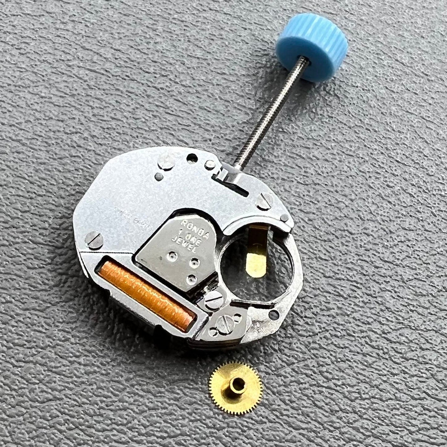 Ronda 751 Swiss quartz watch movement H2, two-hand model for precise timekeeping.