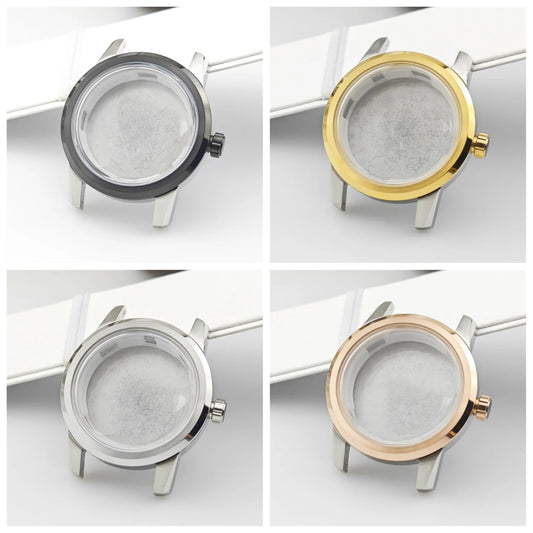 Stainless Steel Watch Case Suitable for 32.5mm Watch Dial for NH35 Movement