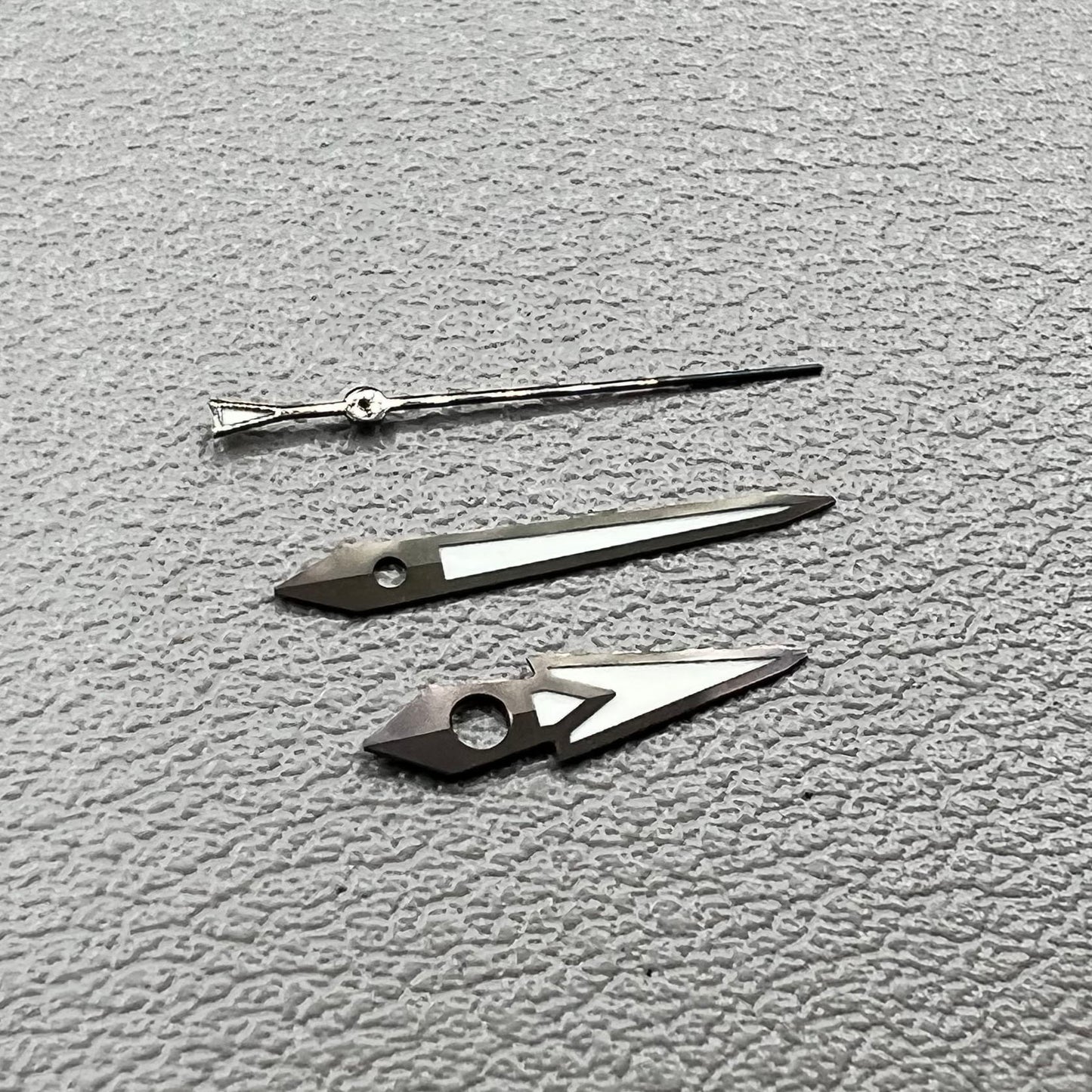 1. Two sets of green luminous watch hands for NH36 NH35 movement by C3.  