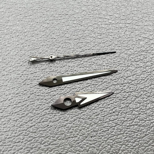 1. Two sets of green luminous watch hands for NH36 NH35 movement by C3.  