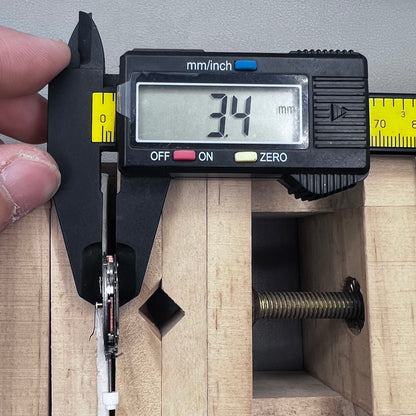 ISA 8171A Quartz Movement 4 Hands Date@6 Silver Plated