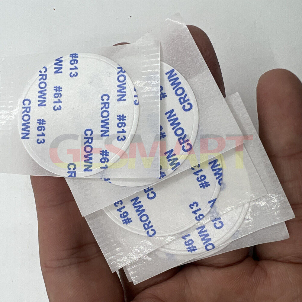 1. 28mm black watch bezel sticker for precise repair  