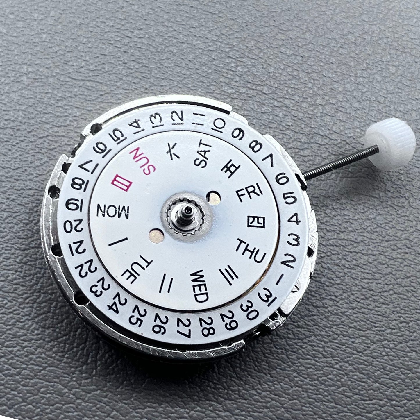 Silver 8205 2813 Automatic Mechanical Movement 2813 English Chinese Date Day