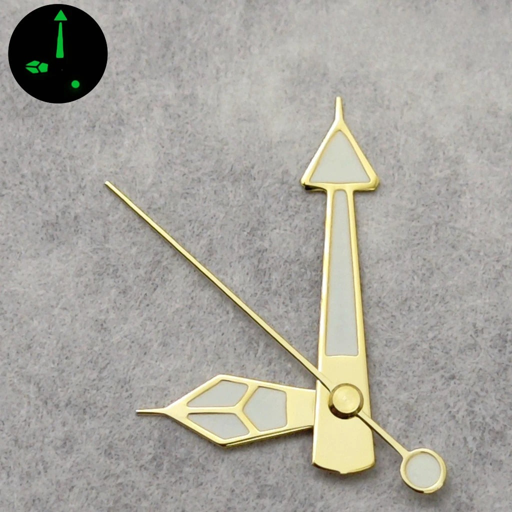 Multicolor C3 Green Luminous Watch Hands Pointers For NH35/NH36/4R/7S Movement