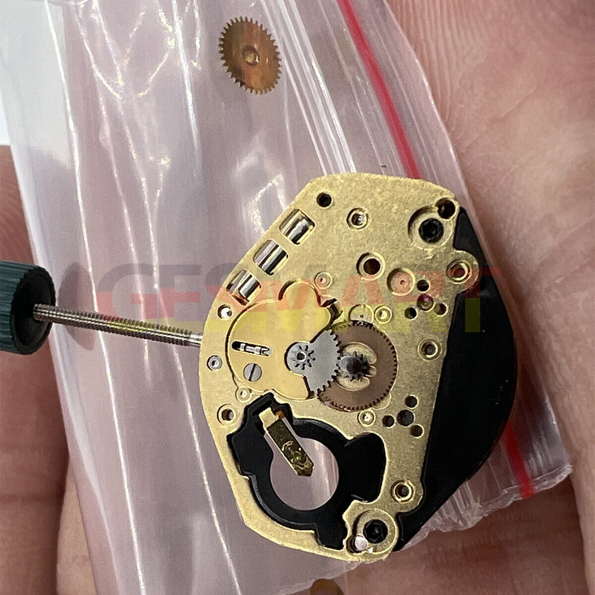 Ronda 1062 Swiss Made 2 hands quartz watch movement for precise timekeeping.