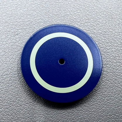 28.5mm blue and yellow circle watch dial by Miyota, fits 8215 8200 movement accessories