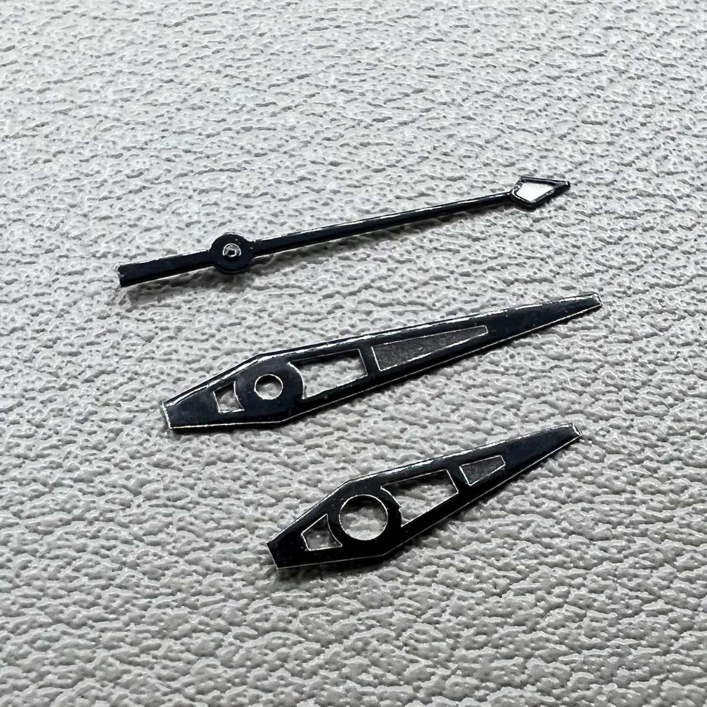 Black Big Arrow Green Lume Watch Hands Set for NH35/36 NH38 NH72 NH70