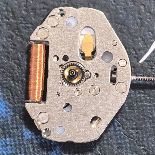 Japan Made Miyota 2036 Quartz Movement 3 Hands High Cannon Silver Movement