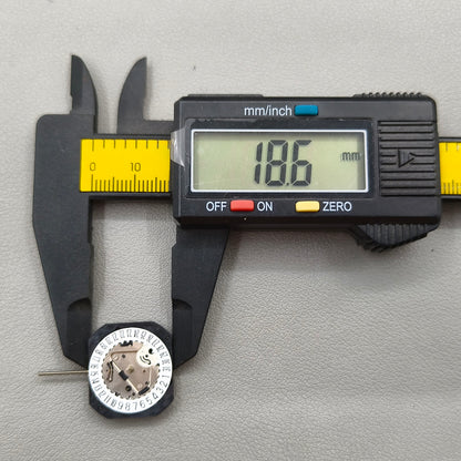 Japan VX22 White Disk Quartz Watch Movement Date@6