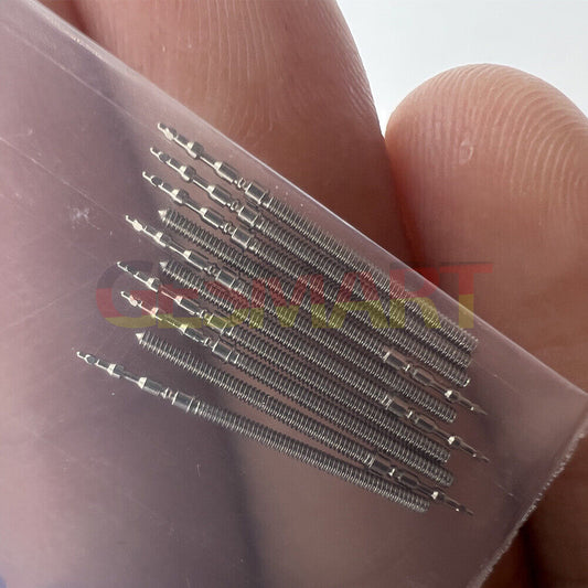 Precise watch winding stem for VJ20 VJ21 movements, ideal spare part for watch repairs.