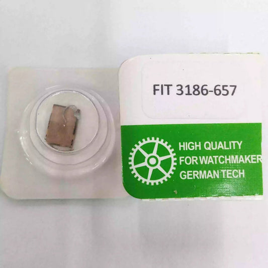 Ref 3186-657 Jumping Hour Click by Click, compatible with RLX 3186 movement, precision watch accessory.