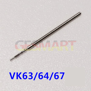 5pcs Watch Winding Stems Fit for Hattori Epson TMI VK63/VK64/VK67/VK68 Movement