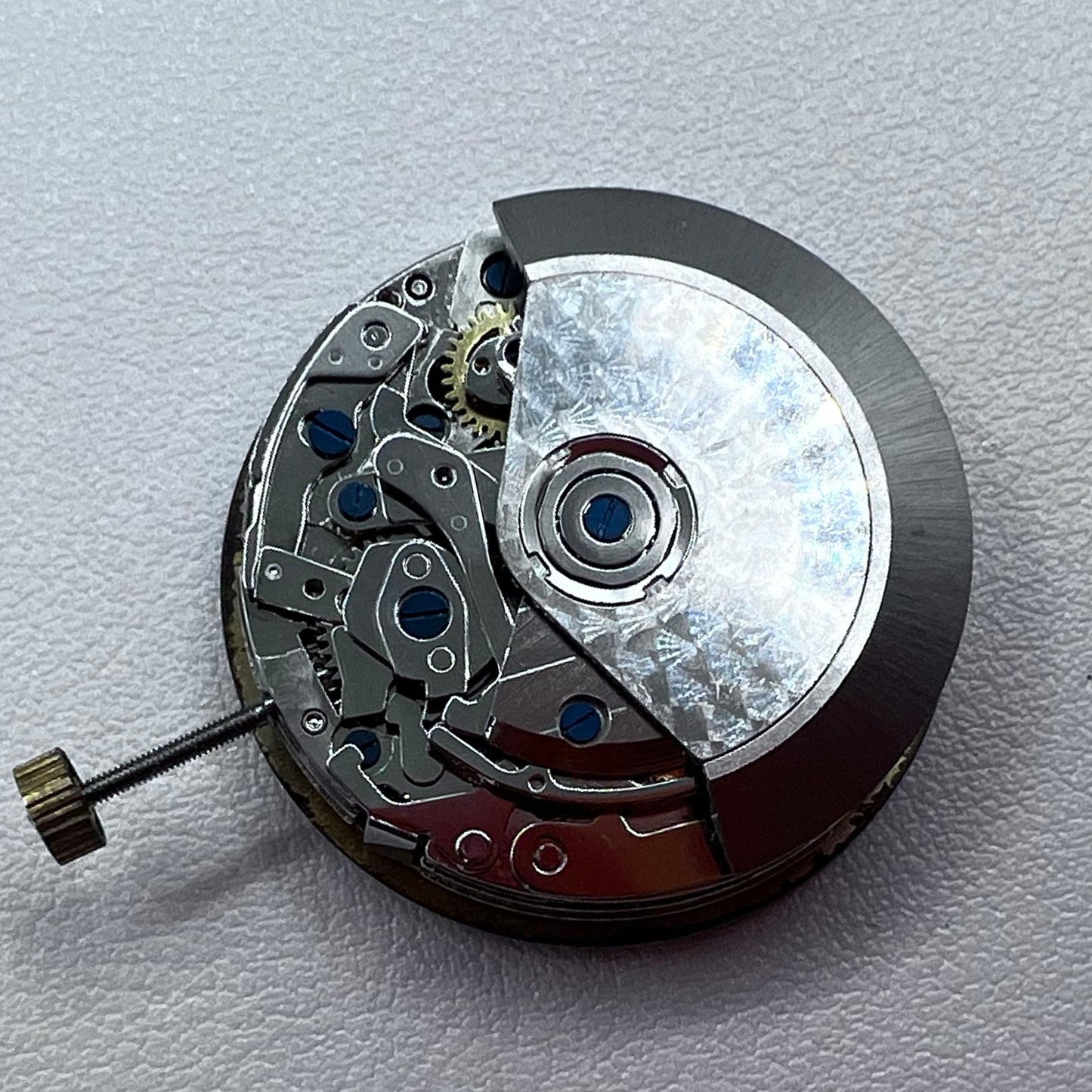 China Dandong 7750 Mechanical Movement Double Calendar Small Second@9