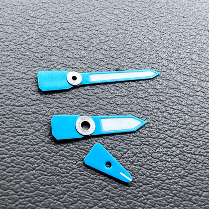 Enamel Blue Painted C3 Luminous Watch Hands for Casioak GA2100 GAB2110 Watch