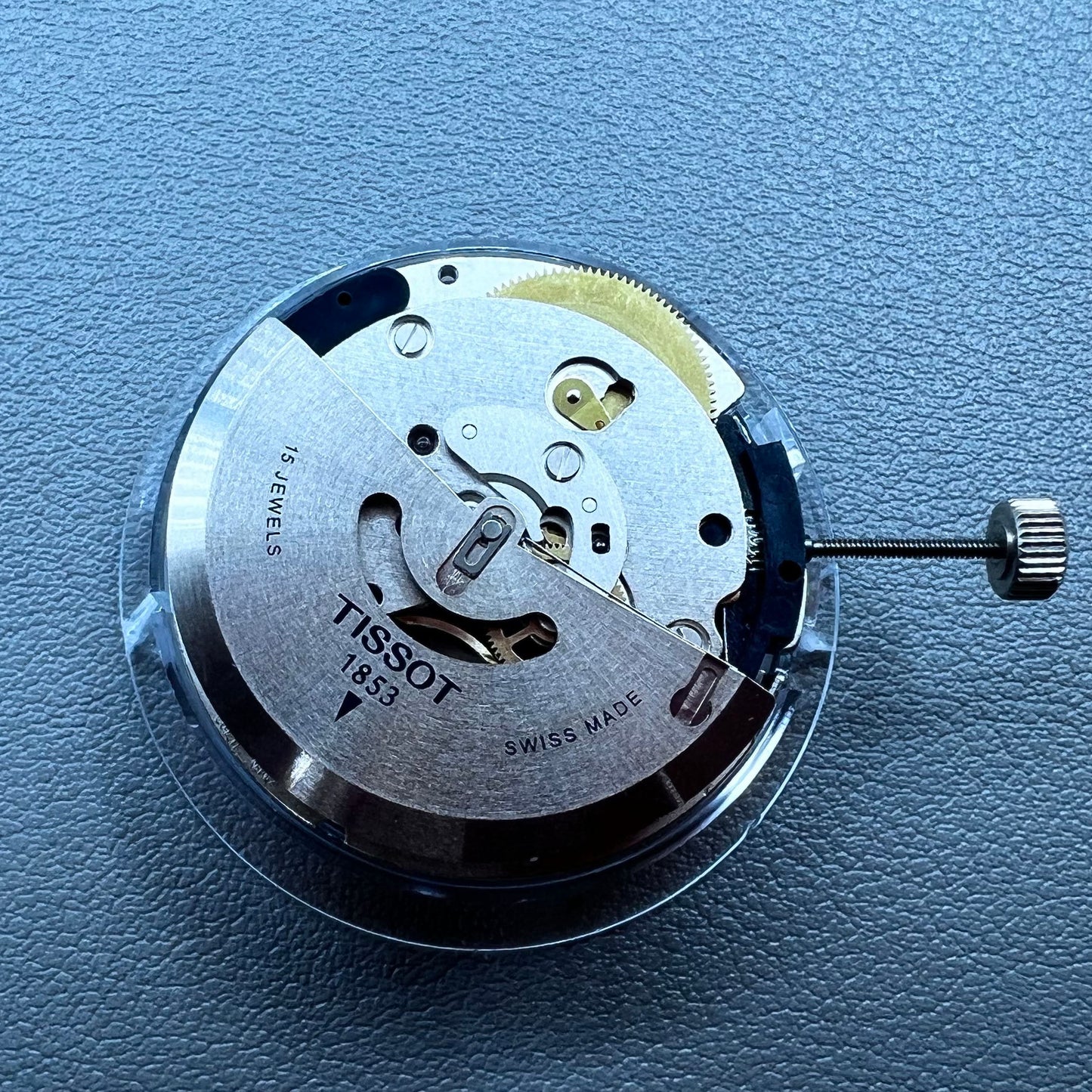 Swiss Genuine Black Dial ETA C01.211 Chronograph Mechanical Movement 1853
