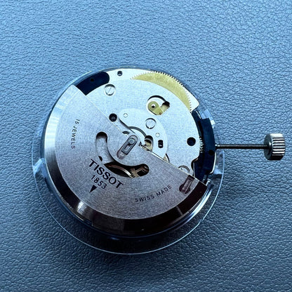 Swiss Genuine Black Dial ETA C01.211 Chronograph Mechanical Movement 1853
