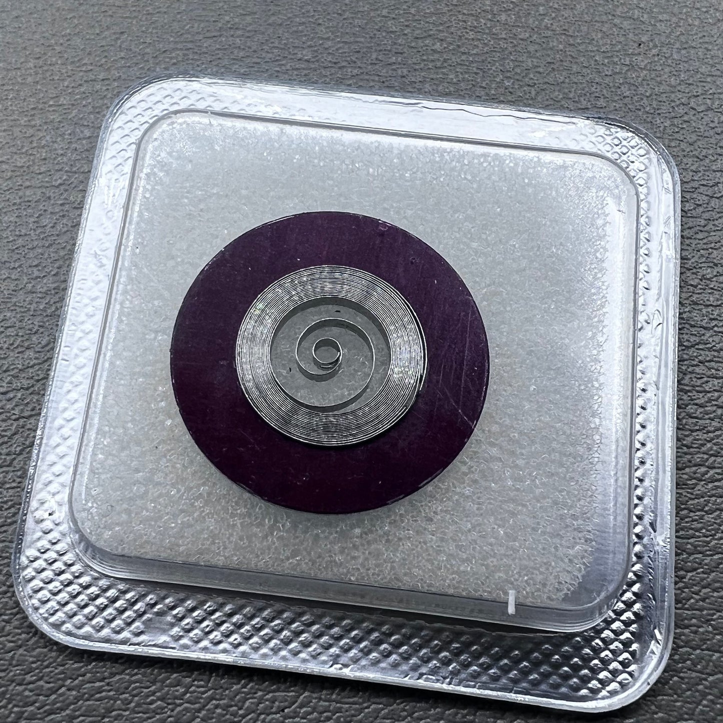 Replacement mainspring for ETA C07.111 C07.121 watch movement, ensuring precise timekeeping.