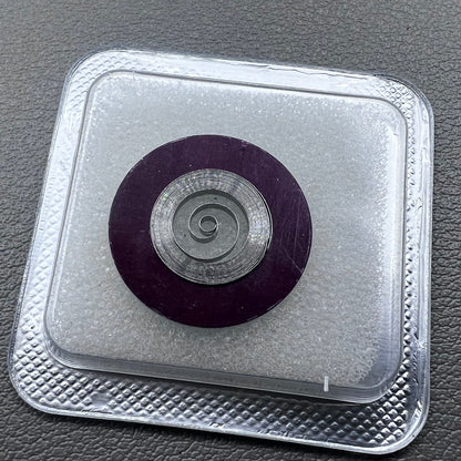 Replacement mainspring for ETA C07.111 C07.121 watch movement, ensuring precise timekeeping.