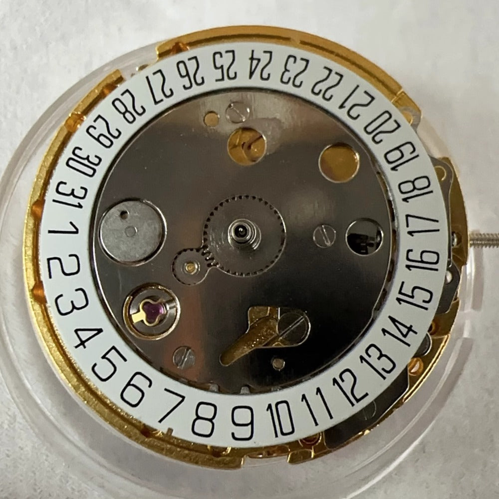 Mingzhu 8215 automatic mechanical movement watch with single calendar date at 6 o'clock, precision timepiece.