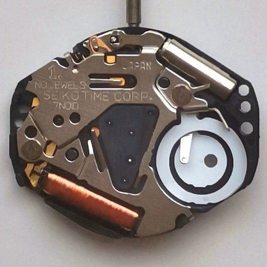 Japan machte Seiko 7n010d Quarzbewegung nicht inklusive Watch -Stiel und Batterie