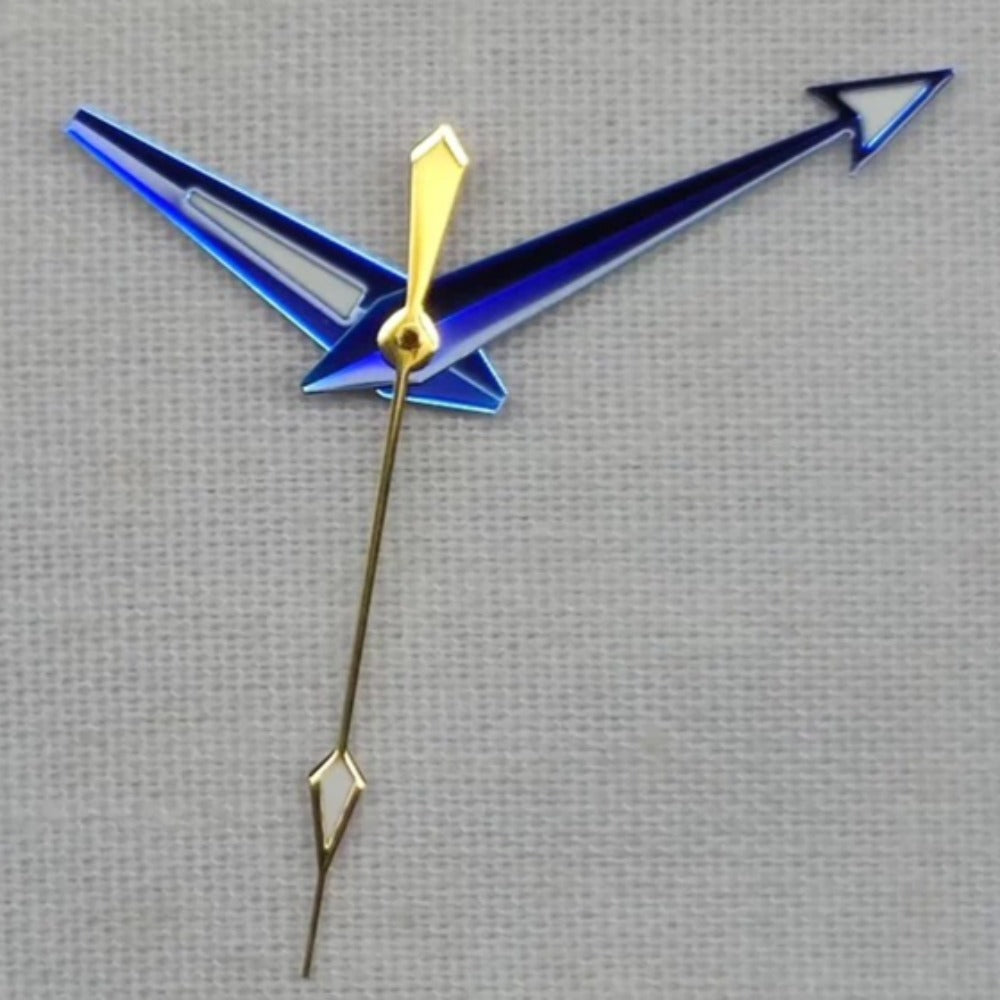 Blue trim golden second hand for ETA2892 2824 2834 2836 2846 watch movements.