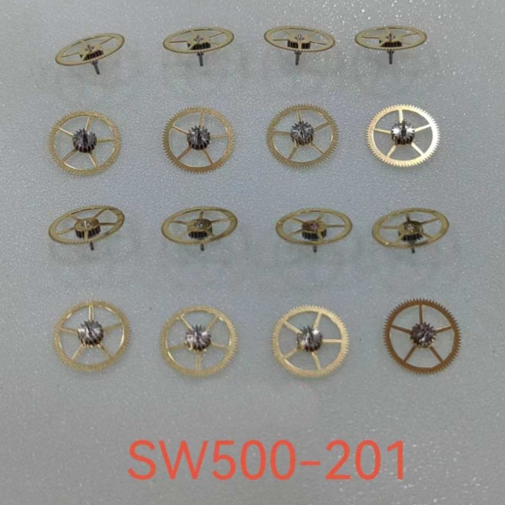 Great Wheel for Swiss ETA SW500 Movement SW500-201 by ETA, precision gear for watch repair and assembly.