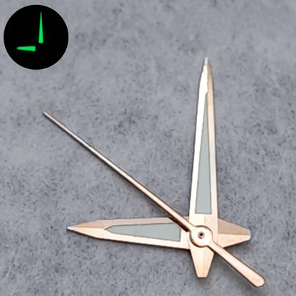 Vintage Watch Hands With Green Luminous For NH35 NH36 7S26 7S36 4R35 4R36