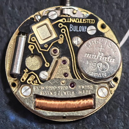 Swiss Made Golden 9200-9320 Quartz Movement 3 Hands Watch Part