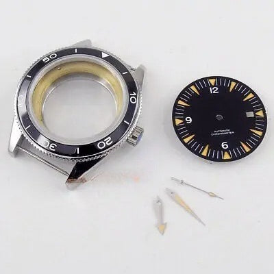 Modified 10ATM 41mm Sapphire Glass Watch Case Fit 8215 NH35 NH36 ETA 2824 2836