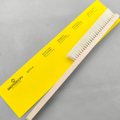 Swiss Bergeon 6377-4 Watchmakers Watch Hand Cleaning Brush Soft 4 Rows