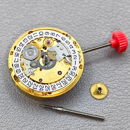 Golden Mechanical Movement Replacement ETA2671 Movement Date@3