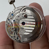 Double Mainspring Multi-function Hollow Mechanical Movement Double Time Zone