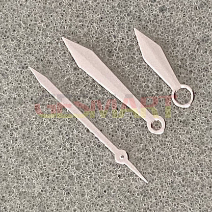 Golden Rose classic silver and gold-tone watch hands for NH35, NH36, 4R, and 7S movements, precise fit.