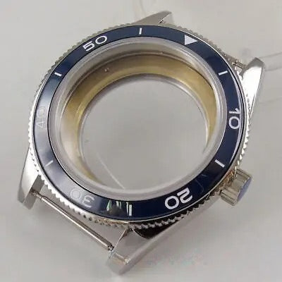Modified 10ATM 41mm Sapphire Glass Watch Case Fit 8215 NH35 NH36 ETA 2824 2836