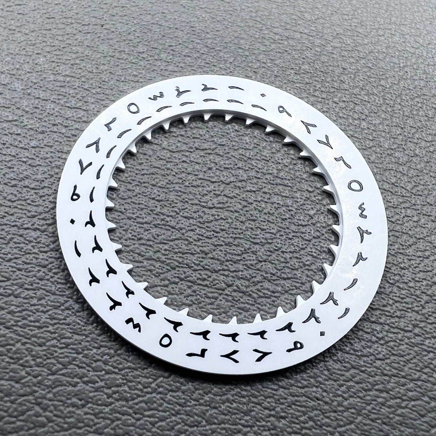 Arabic Date Disk Wheel for Mechanical NH35 Movement Crown@3.0