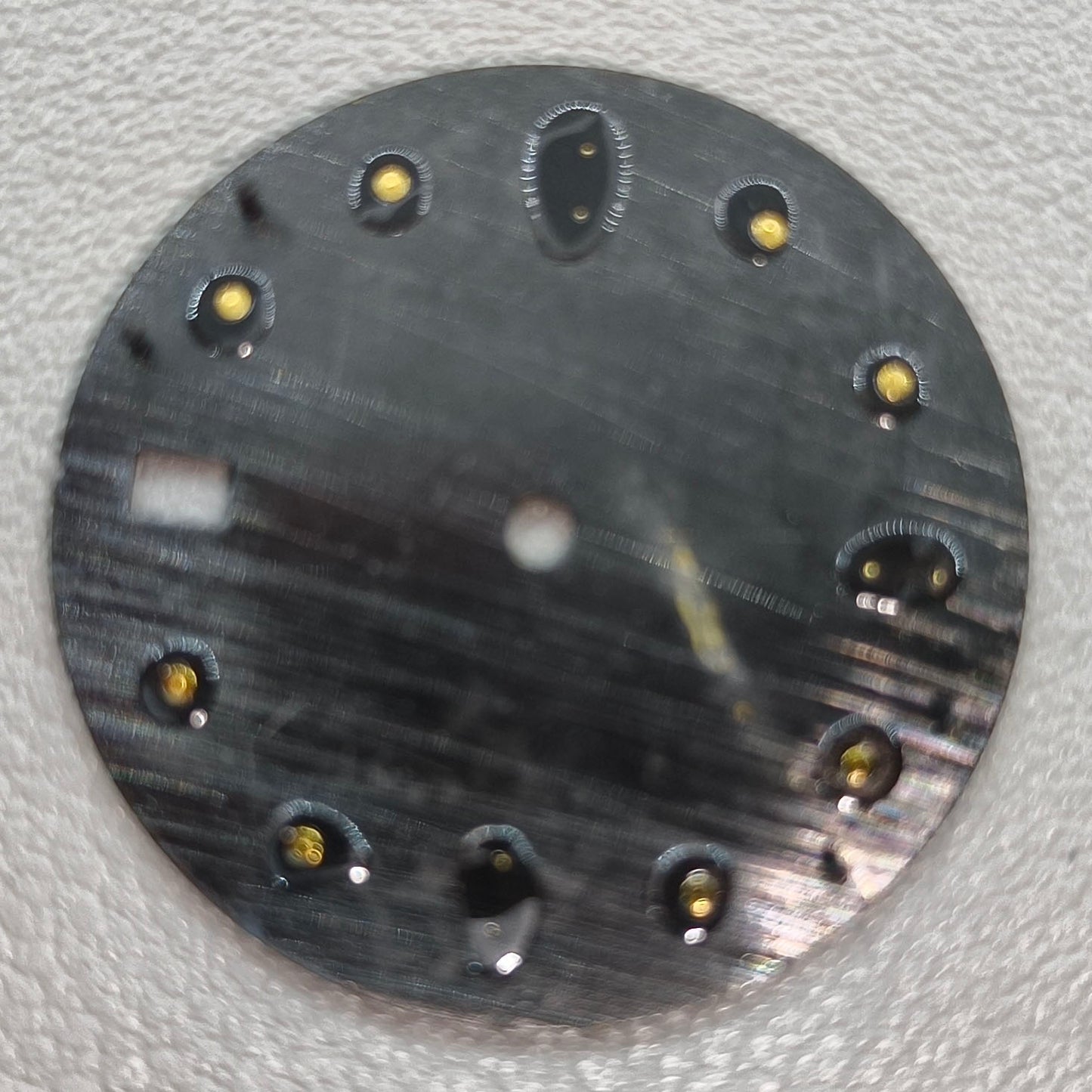 28.50mm Watch Dial with Green Luminous Suitable for NH35 Movement