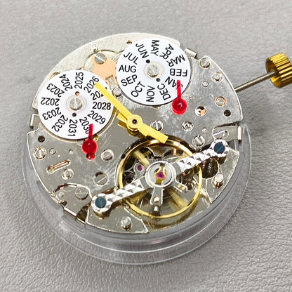 Perpetual Calendar@12 Mechanical Movement Hollow Balance Wheel@6