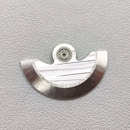 Band Vein Silver Rotor Oscillating Weight+Ball Bearing for 7750 7751 7753 Movement