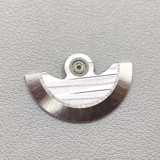 Band Vein Silver Rotor Oscillating Weight+Ball Bearing for 7750 7751 7753 Movement