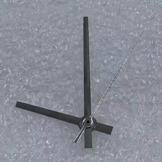 No Lume silver watch hands for Miyota 8285 movement, fit 31mm dial, precise replacement parts.