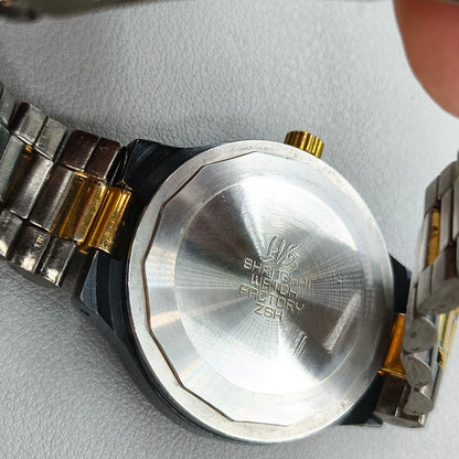 37mm Shanghai Manual Mechanical Watch Black 19 Jews Shock-Resistant
