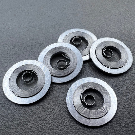 5 PIECES Replacement Mainspring Suitable for ST3600 ETA6497 Mechanical Movement