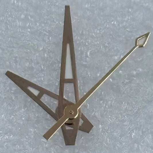Aiguilles de montre Big Arrow avec luminescent vert doré rose pour NH35/36 NH38 NH72 NH70