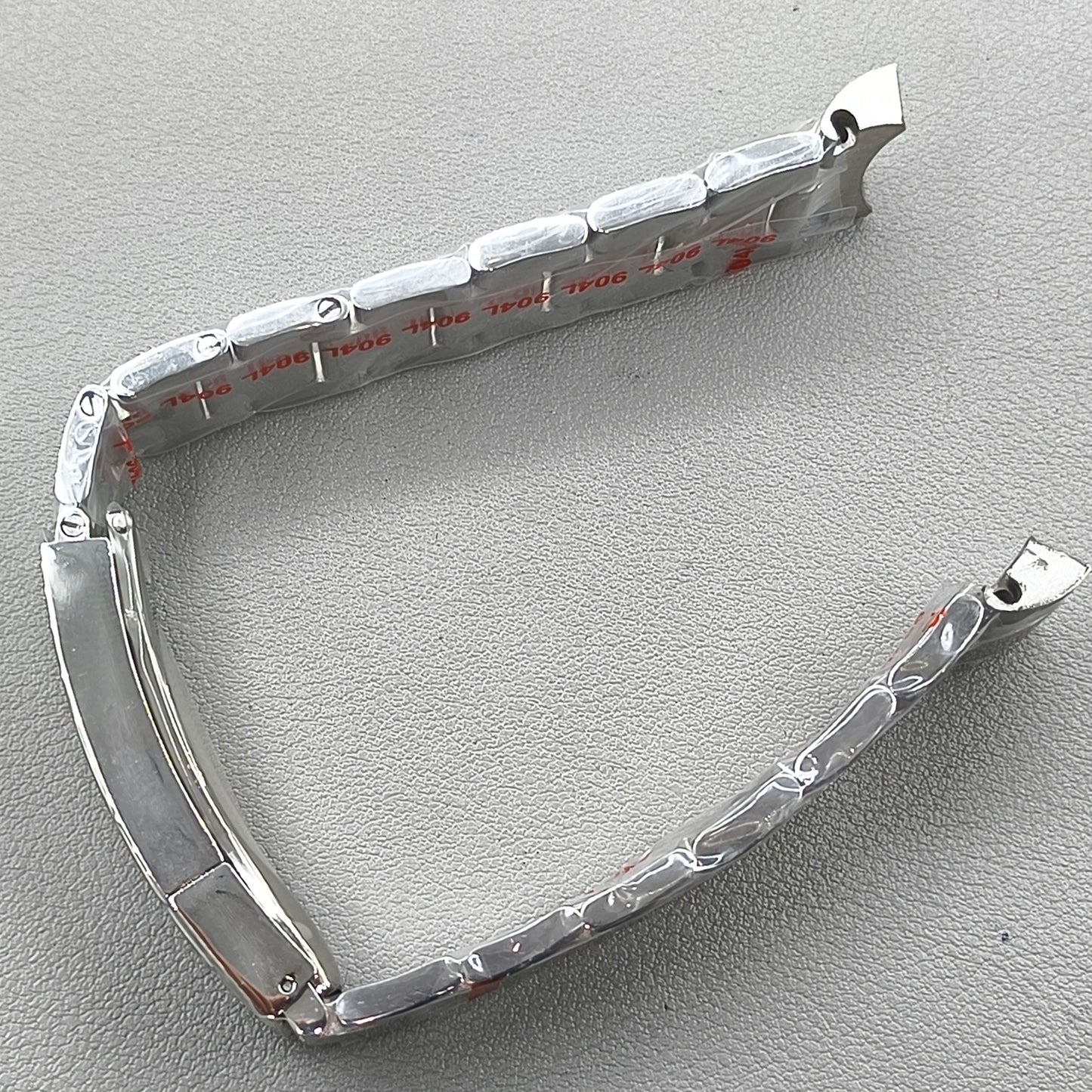 20mm Silver Oyster Stainless Steel Strap for 40mm Daytona VK63 VK64 Watch Case