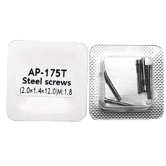 2,0 x 1,4 x 12,0 AP-Uhrenfedersteg + Stahlschrauben für Audemars Piguet-Uhrenreparaturteil