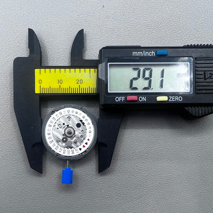 NH34 Automatic Mechanical GMT Movement White Disk Spades Font Hacking Seconds