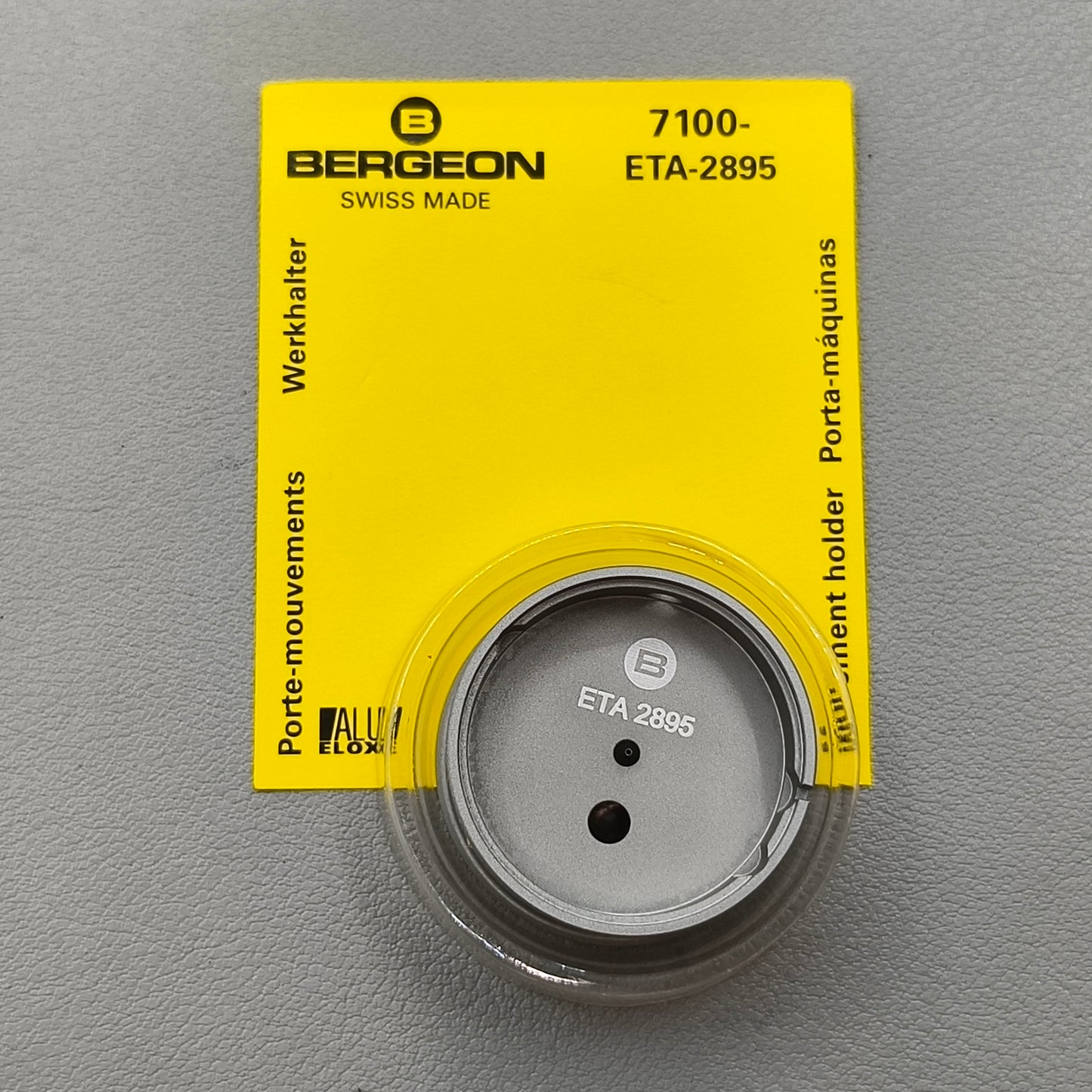 Swiss Bergeon 7100-ETA-2895 Standard Watch Movement Holder for ETA 2895